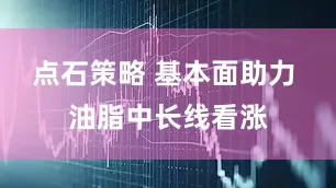 点石策略 基本面助力 油脂中长线看涨