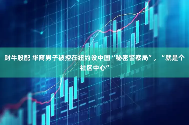 财牛股配 华裔男子被控在纽约设中国“秘密警察局”，“就是个社区中心”